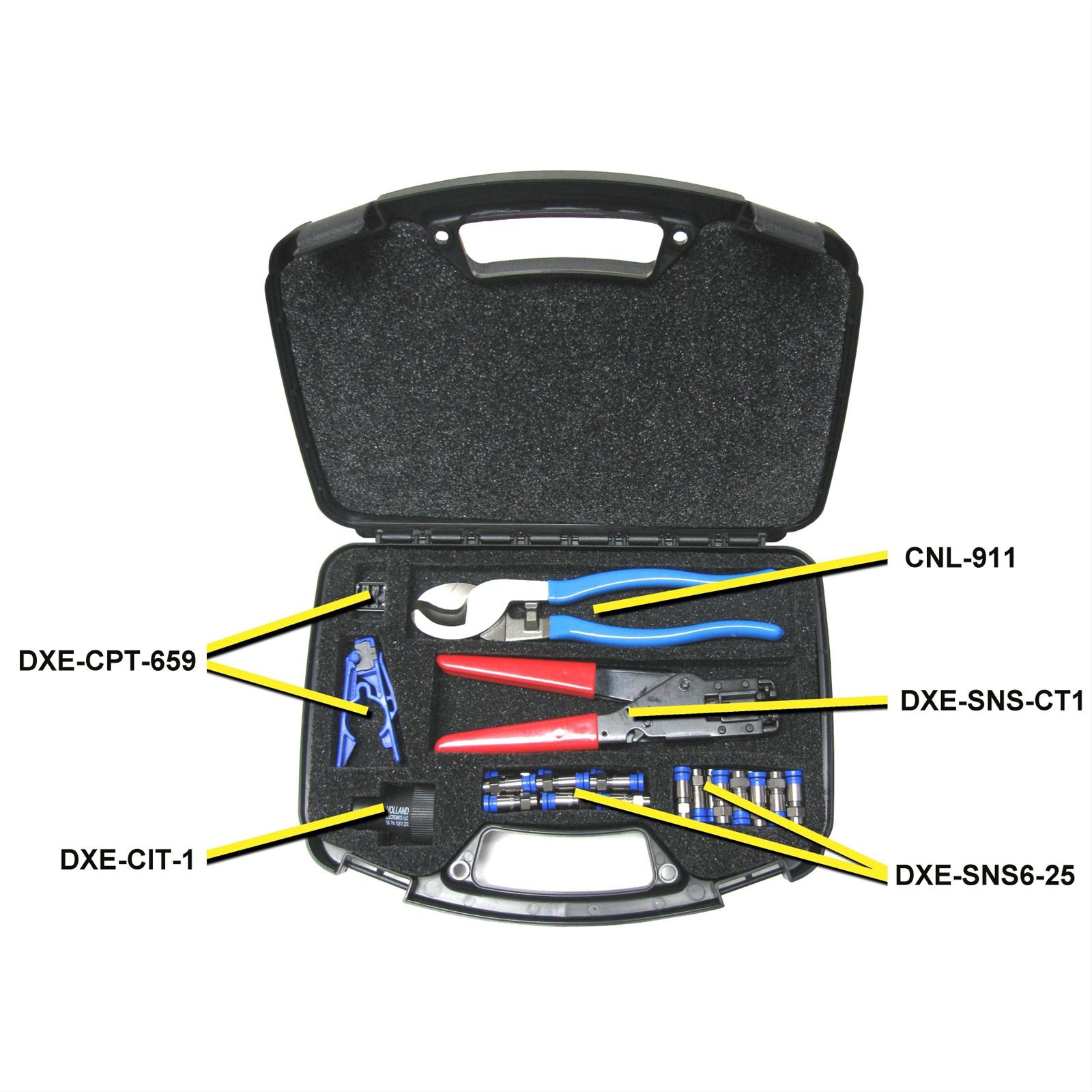 DX Engineering FConnector Coax Cable Tool Kit UTKITF eBay