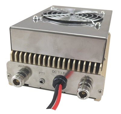 Toptek TEK-PA-180V rear panel view