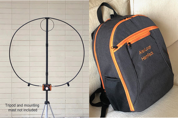 AlexLoop HAMPACK AlexLoop HamPack Portable Magnetic Loop Antenna 