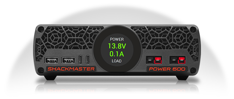 Shackmaster Power 600 Compact Desktop Power Supply