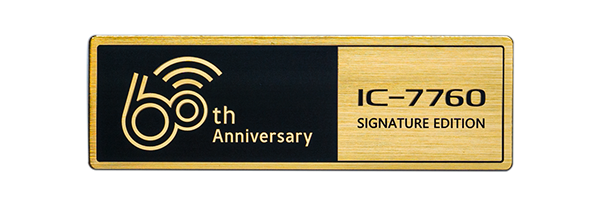 ICOM 60th Anniversary logo