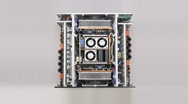 top view of  2020s shown with cover off