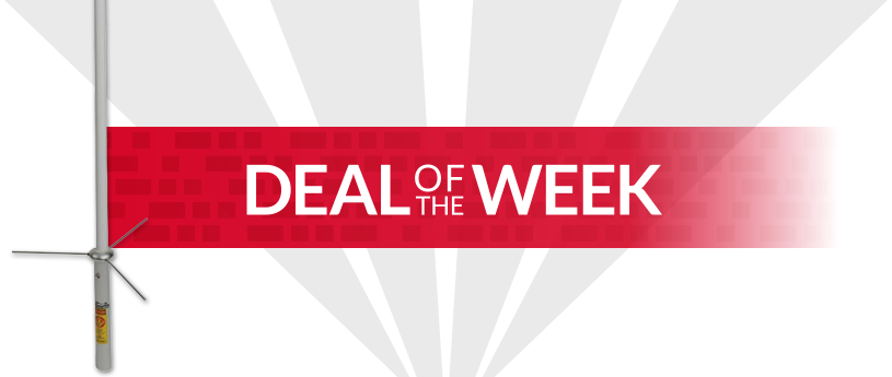 Deal of the Week on Comet GP-3 Dual-Band VHF/UHF Base Vertical Antenna
