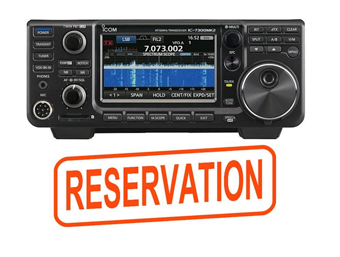 ICOM IC-7300M HF +50MHz 50W機 IC-7300M*** HF/50MHz 50W 在庫限り