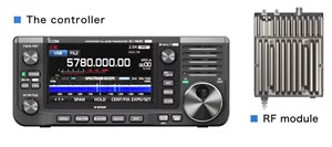 IC-905 controller and RF Module shown together