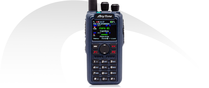 Anytone AT-D890UV Dual Band VHF/UHF/DMR Handheld Transceivers
