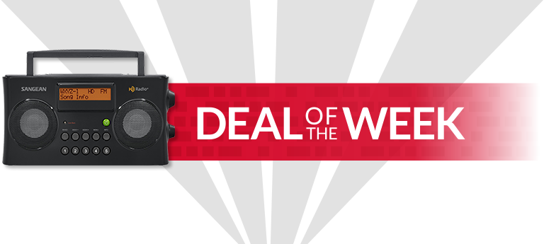 Deal of the Week on Sangean Digital HD Broadcast Receiver