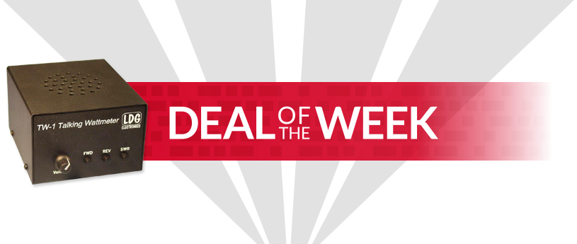 Deal of the Week on LDG Electronics TW-1 Talking SWR/Wattmeters