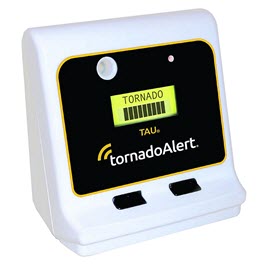 image of the tornado alert device