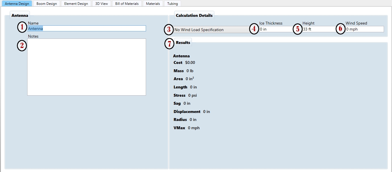 Yagi Mechanical Antenna Design View Tab