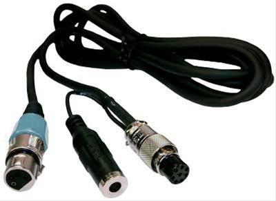 HEIL CC1I MICROPHONE CABLE XLR4 to 8pin ROUND ICOM 8' 