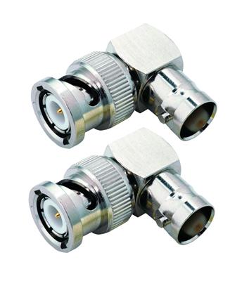 2 Connecteurs BNC Droite Amphenol 31-315 50 Ohm - Neuf Old Stock, Soudure Par Sertissage