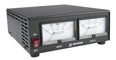 Astron SS-30M DESKTOP SWITCHING POWER SUPPLY WITH VOLT AND AMP METERS 