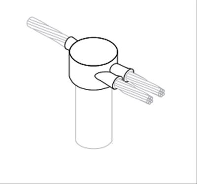Erico NT1-161G ERICO CADWELD ONE SHOT Wire to Ground Rod Clamps