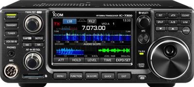 ICOM IC-7300 HF Plus 50 MHz Transceivers