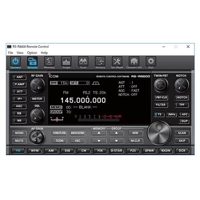 ICOM RS-R8600 ICOM IP Remote Control Software | DX Engineering