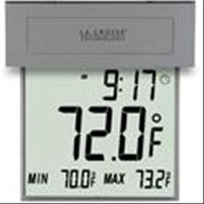 Solar Powered Jumbo Garden Thermometer