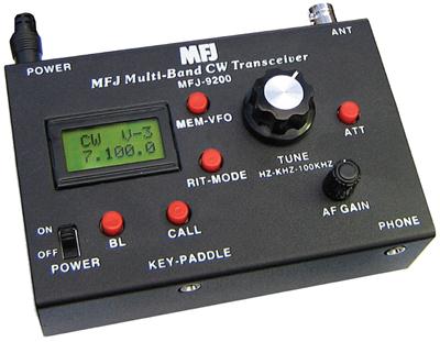 MFJ 9200 Series QRP CW Travel Radios