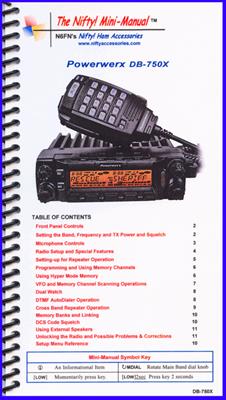 Nifty Accessories MM-DB750X Nifty Accessories Reference Guides | DX