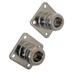 Amphenol 82-97RFX-2 Type N Chassis-Mount Coaxial Connectors