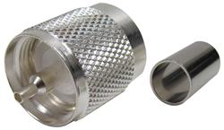 Amphenol Connex UHF Male Crimp Connectors 182115-10