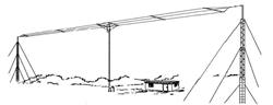 Bushcomm BBA-1KDE Kilowatt Multi-Wire Broadband Antennas BU00593