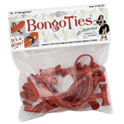 BongoTies Multi-Purpose Tie Wraps A5-01-R
