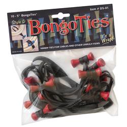 BongoTies Multi-Purpose Tie Wraps D5-01-R