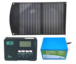 Bioenno Power SOL-15A Bioenno Power Portable Solar Panel, Charge ...