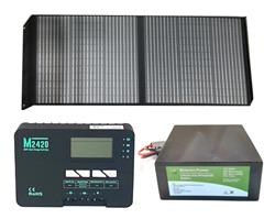 Bioenno Power SOL-30AS Bioenno Power Portable Solar Panel, Charge ...