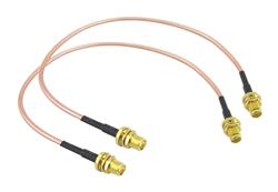 Consolidated Wire Coaxial Cable Assemblies 316DES003-2
