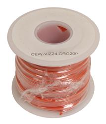 Consolidated Wire High Visibility Antenna Wire VIZ24-ORG200