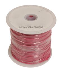 Consolidated Wire High Visibility Antenna Wire VIZ24-PNK500