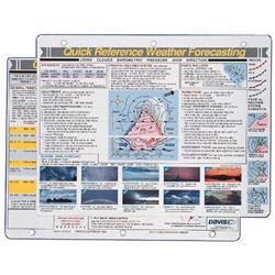 Davis Instruments Weather Forecasting Quick Reference Cards 131
