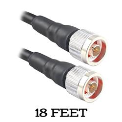 DX Engineering RG-213U Type-N Low-Loss 50-ohm Coax Cable Assemblies DXE-213UNX018