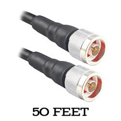 DX Engineering RG-213U Type-N Low-Loss 50-ohm Coax Cable Assemblies DXE-213UNX050