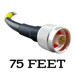 DX Engineering 400MAX Type N Low-Loss 50-ohm Coax Assemblies DXE-400MAXDN075