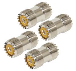 thumbnail image 2 of Exgoofit SMA SO239 Adapter 4PCS, UHF PL259 To SMA Male Female Connector Kit 4 Type 2 of 12