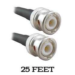 DX Engineering RG-8X BNC Low-Loss 50-ohm Coax Cable Assemblies DXE-8XDB025