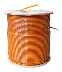 DX Engineering RG-8X High Visibility Orange 50-ohm Bulk Coaxial Cable DXE-8XV-1000