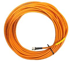 DX Engineering RG-8X High Visibility Orange 50-ohm Coaxial Cable Assemblies DXE-8XVDB050