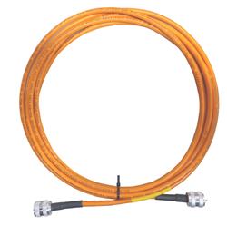 DX Engineering RG-8X High Visibility Orange 50-ohm Coaxial Cable Assemblies DXE-8XVDX012