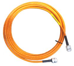 DX Engineering RG-8X High Visibility Orange 50-ohm Coaxial Cable Assemblies DXE-8XVDX018