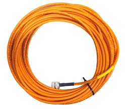 DX Engineering RG-8X High Visibility Orange 50-ohm Coaxial Cable Assemblies DXE-8XVDX050