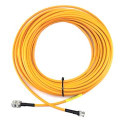 DX Engineering RG-8X High Visibility Orange 50-ohm Coaxial Cable Adapter Assemblies