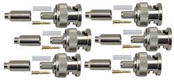 DX Engineering BNC Male RG-174 Coaxial Connectors DXE-BNCM-174-6