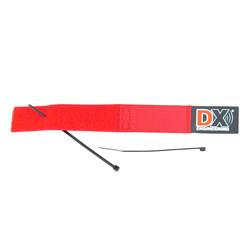DX Engineering Hook and Loop Cable Wraps DXE-H-06-1PK-RD