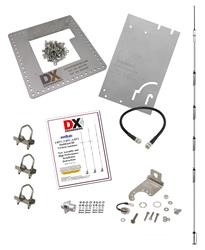 DX Engineering 6BTV Six-Band High Performance HF Vertical Antenna and Original Tilt Base Systems DXE-HSR-6BTV-P3