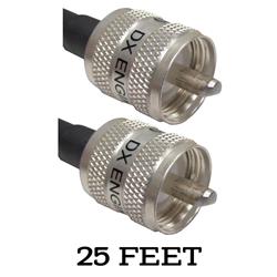 DX Engineering Times Microwave LMR® UHF Male Coaxial Cable Assemblies DXE-L240UFDX025