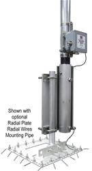 DX Engineering MBVE-5A Series SAF-T-TILT™ HF Multi-Band Vertical Antennas DXE-MBVE-5A-4UP